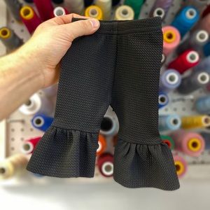 Preemie belle pants, black